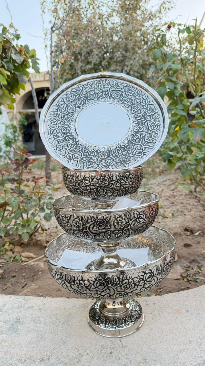 ست پذیرایی مسی کروم قلم برجسته 3 بعدی جدید نانو 