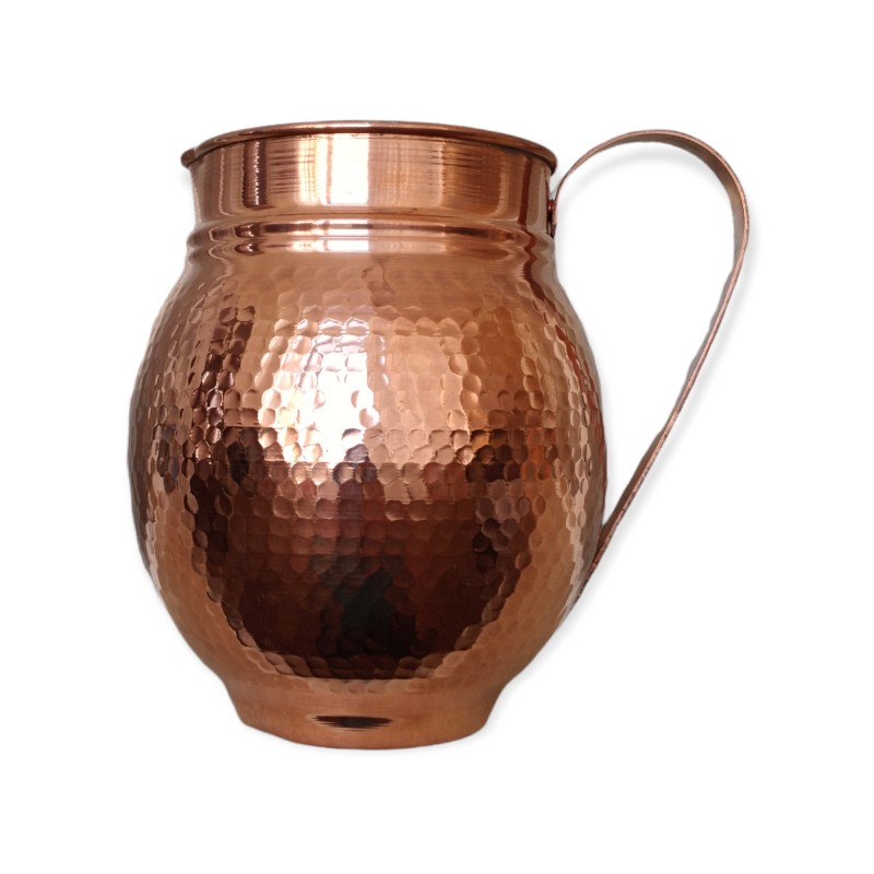 پارچ مسی نیمه توپول 
