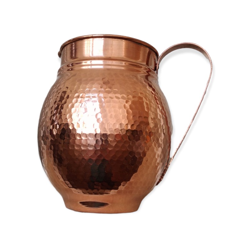 پارچ مسی نیمه توپول 