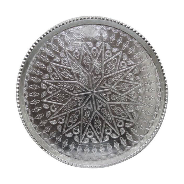  سینی مسی گرد سایز 1  