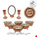 ست 10 تکه هفت سین مسی مدل سه پایه کد HS3P-10