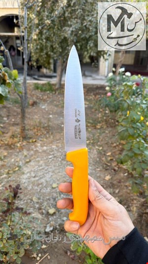 چاقو زنجان حیدری دسته زرد سایز 3