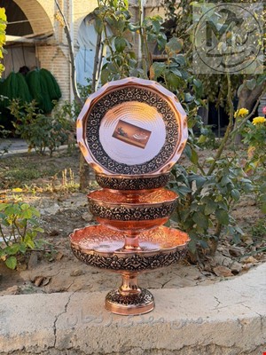 ست پذیرایی مسی گلبرگ نانو جدید