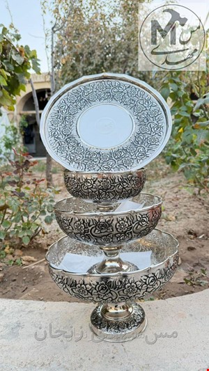 ست پذیرایی مسی کروم قلم برجسته 3 بعدی جدید نانو 