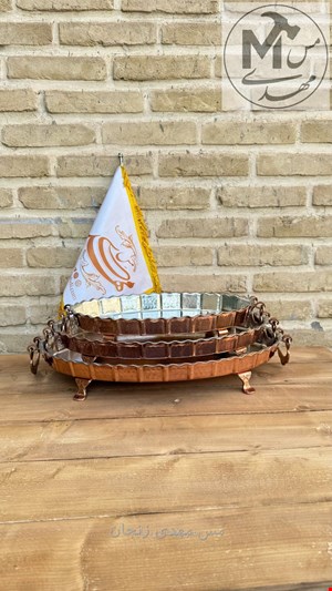 مرغ خوری مسی نانو شده بدون سیاهی 