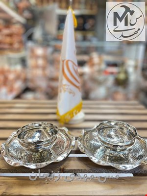 پیش دستی کروم اجیل خوری کروم چکشی 