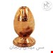 نمکدان مسی مدل تخم مرغی طرح شنی هر عدد6