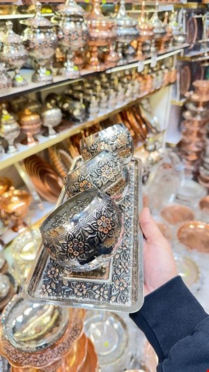 اردو خوری الماس تراش کروم