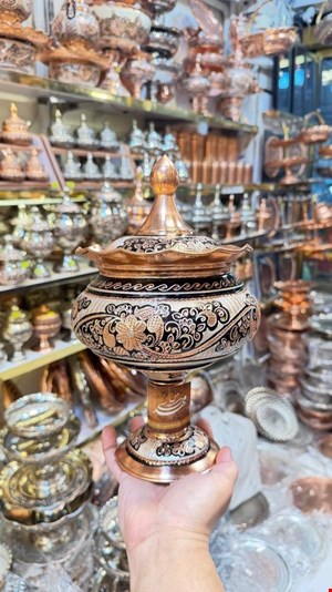 شکلات خوری مسی بزرگ 