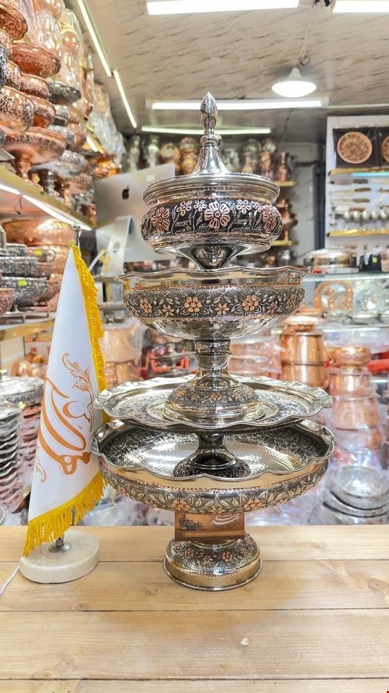 ست پذیرایی مسی الماسی 