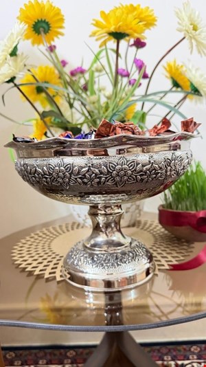 اجیل خوری گلبرگ کروم  قطر23سانتی