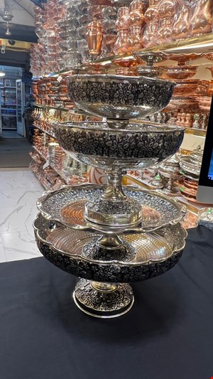 ست پذیرایی دیباگل مسی کروم 