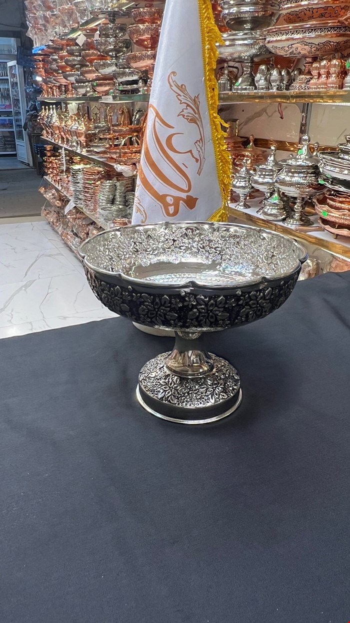 ست پذیرایی دیباگل مسی کروم طرح گلخانه جدید