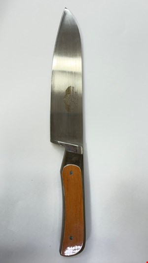 چاقو آشپزخانه حیدری دسته چوبی زنجان 