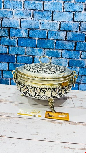 سوپ خوری قلم مسی سفید