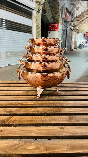 کاسه گشواره دار مسی 