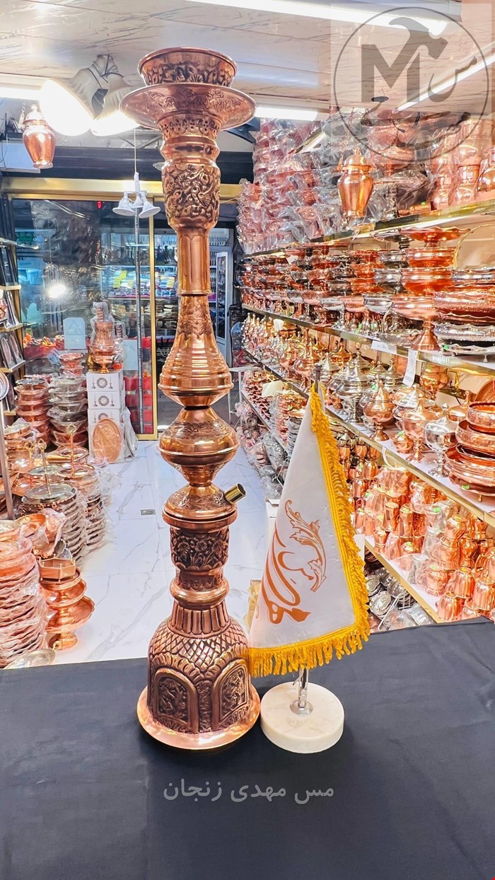 قلیان مسی قلم نانو شده بدون سیاهی 