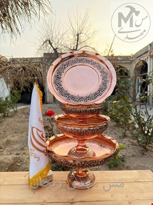 ست 4 پارچه مسی نانو تضمینی