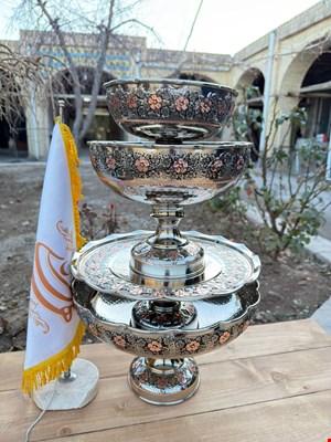 ست پذیرایی الماس تراش 4 پارچه  