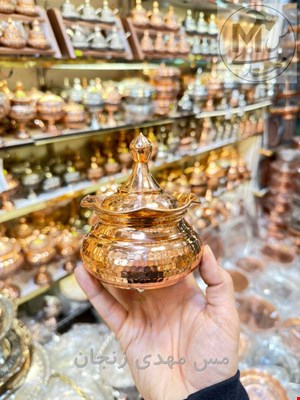 قندان مسی صفینه ای نانو 