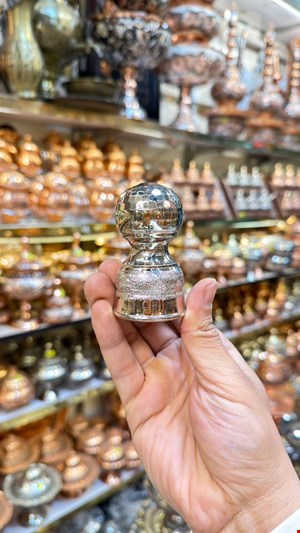 نمکدان مسی قارچی کروم