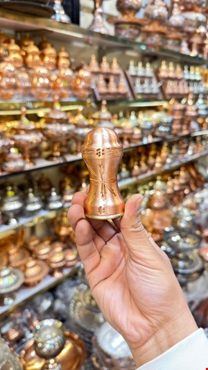 نمکدان مسی قارچ تراش  نانو شده 