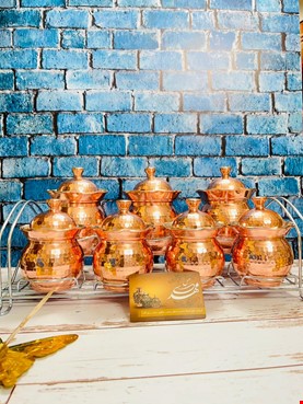 ظروف آشپزخانه مسی