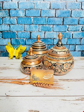 ظروف نقره کوبي مسي